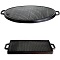 Grilling plates - cast iron, stainless steel