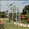 Greenhouses made of polycarbonate