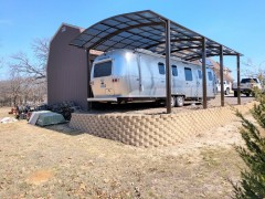 PJW aluminium caravan shelter