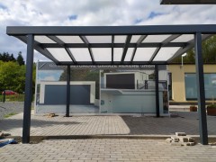 MILANO self-supporting aluminium shelter