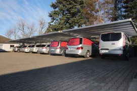 RSC DOUBLE aluminum carport